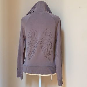 Victoria’s Secret jugging pants as hoodies.